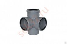 Крестовина ПП канализ. 2пл. 110х110х110х90