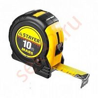 Рулетка STAYER "MASTER" Autolock, обрезин. корп., 5мх25мм