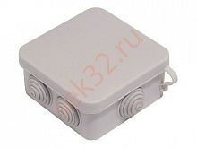 Коробка распределительная 80х80х55 с отверстиями IP54