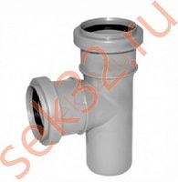 Тройник ПП канализ. 90 град.110х 50 (Lammin) (15/1)