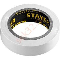 Изолента STAYER "MASTER" белая,  ПВХ, 15мм х 10м