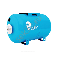 Бак (гидроаккумулятор) WESTER WAO 100 л горизонтальный