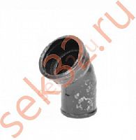 Отвод ч/к 45 град.  50